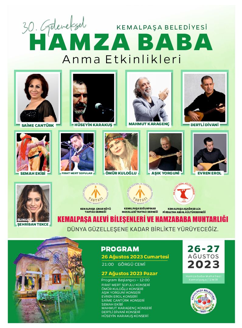 HAMZABABA  ANMA ETKİNLİKLERİ
